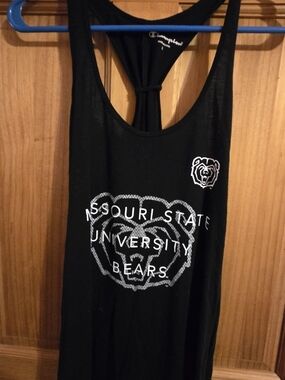 Champion Black Racerback Tank Top